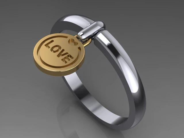 Ring 3D Model .c4d .max .obj .3ds .fbx .stl .blend 