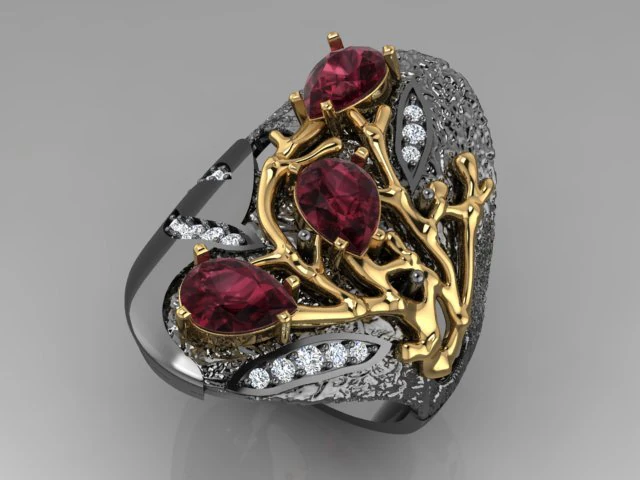 Ring 3D Model .c4d .max .obj .3ds .fbx .stl .blend 