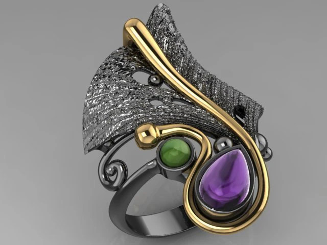Ring 3D Model .c4d .max .obj .3ds .fbx .stl .blend 