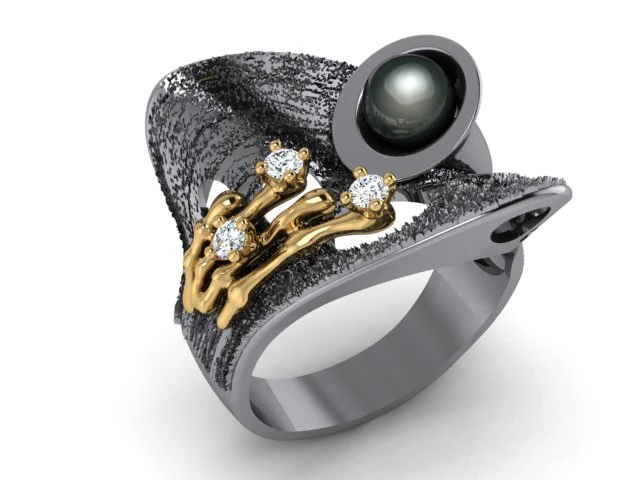 Ring 3D Model .c4d .max .obj .3ds .fbx .stl .blend 