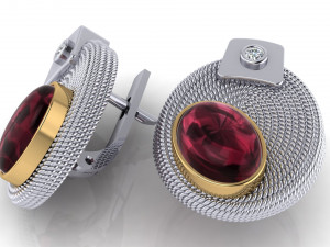 Earrings 3D-Modell