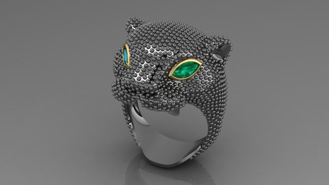 Ring Model do druku 3D .c4d .max .obj .3ds .fbx .stl .blend 