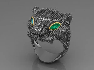 Pierścień Model do druku 3D