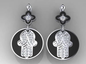 Earrings 3D Model