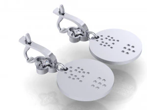 Earrings 3D Model