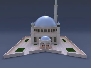 mosque 3D Model