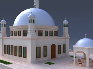 mosque 3Dモデル