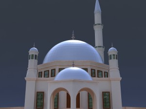 mosque 3Dモデル