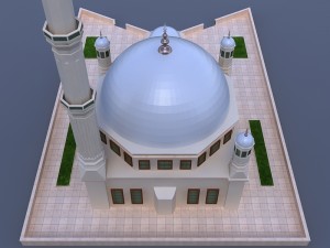 mosque 3Dモデル