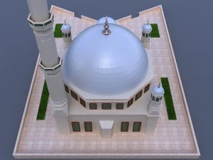 mosque 3D Model