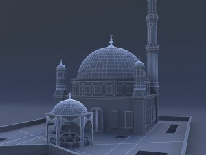 mosque 3Dモデル
