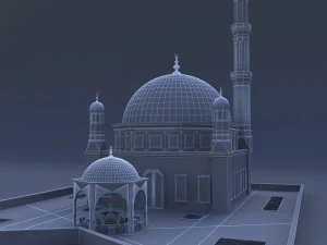 mosque 3D Model