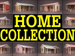 домашняя коллекция 1 3D Модель