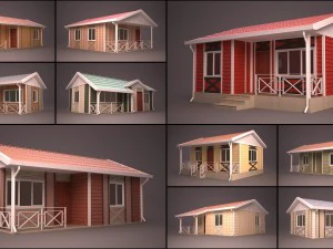 koleksi rumah 1 Model 3D
