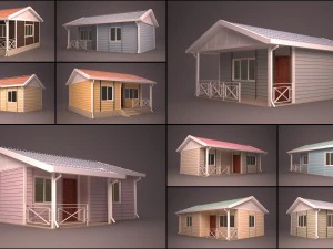 koleksi rumah 1 Model 3D