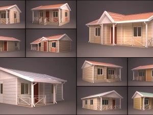 koleksi rumah 1 Model 3D