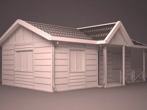koleksi rumah 1 Model 3D
