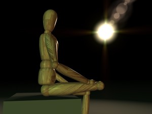 wooden puppet 3Dモデル