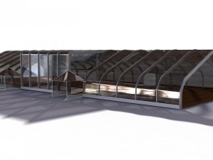 tent auditorium Modelo 3D