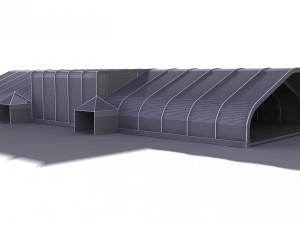 tent auditorium Modelo 3D
