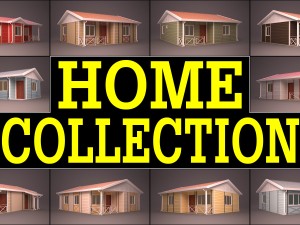 home collection 3 Modello 3D