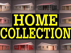 home collection 4 Modello 3D