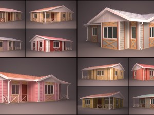 home collection 4 Model 3D