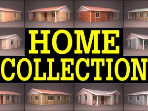 home collection 5 Modello 3D