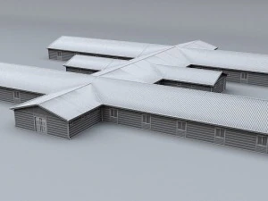 prefabricated building collection 3D Model