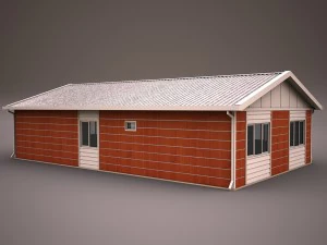 prefabricated building collection 3D Model