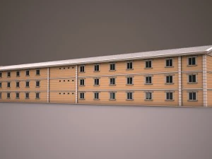 prefabricated building collection 3D Model