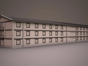 prefabricated building collection 3D Model