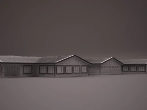 prefabricated building collection 3D Model