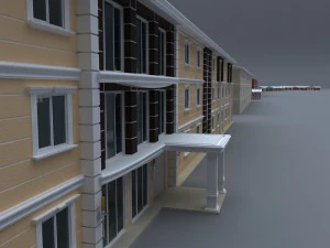 prefabricated building collection 3D Model