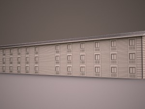 prefabricated building 4 3D Model