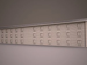 prefabricated building 4 3D Model