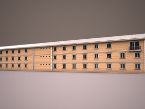 prefabricated building 7 Modelo 3D
