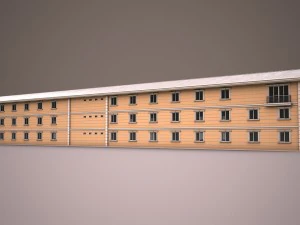 prefabricated building 7 3D Model
