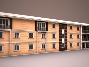 prefabricated building 7 Modelo 3D