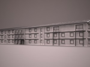 prefabricated building 7 Modelo 3D