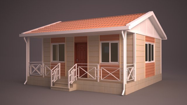 home 3 Modèle 3D .c4d .max .obj .3ds .fbx .stl .blend 