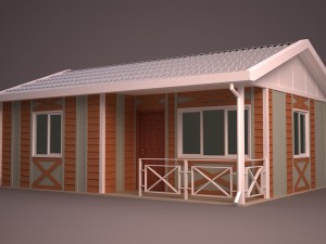 home 6 Modello 3D
