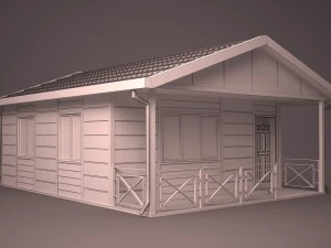casa 7 Modello 3D