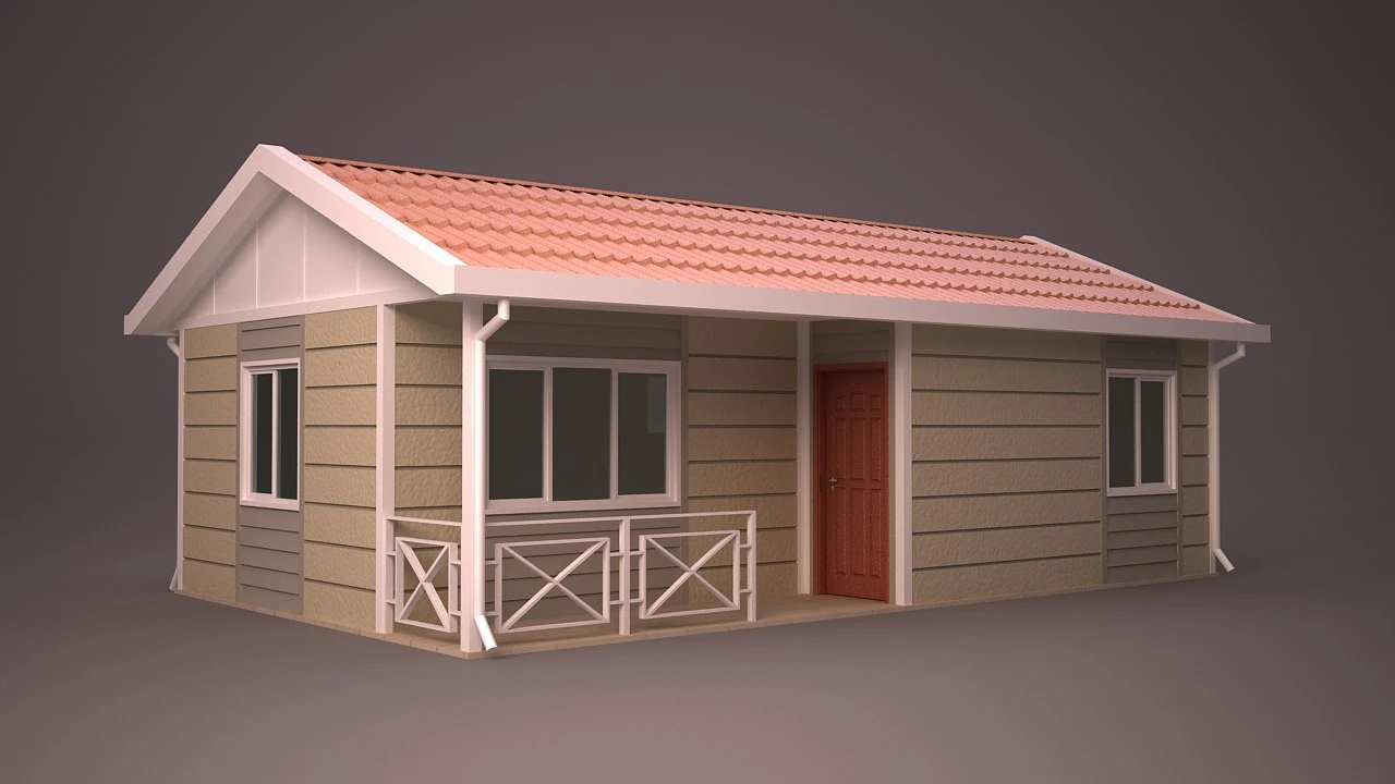 casa 8 Modello 3D .c4d .max .obj .3ds .fbx .stl .blend 