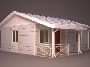 home 10 Modello 3D