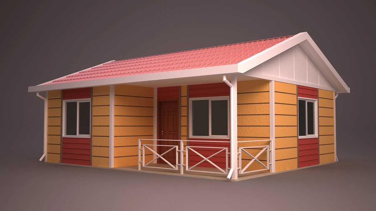 home 11 3D Model .c4d .max .obj .3ds .fbx .stl .blend 