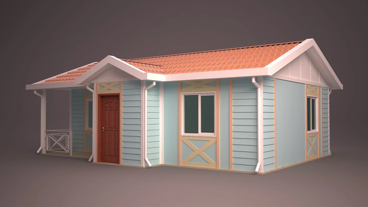casa 13 Modello 3D .c4d .max .obj .3ds .fbx .stl .blend 