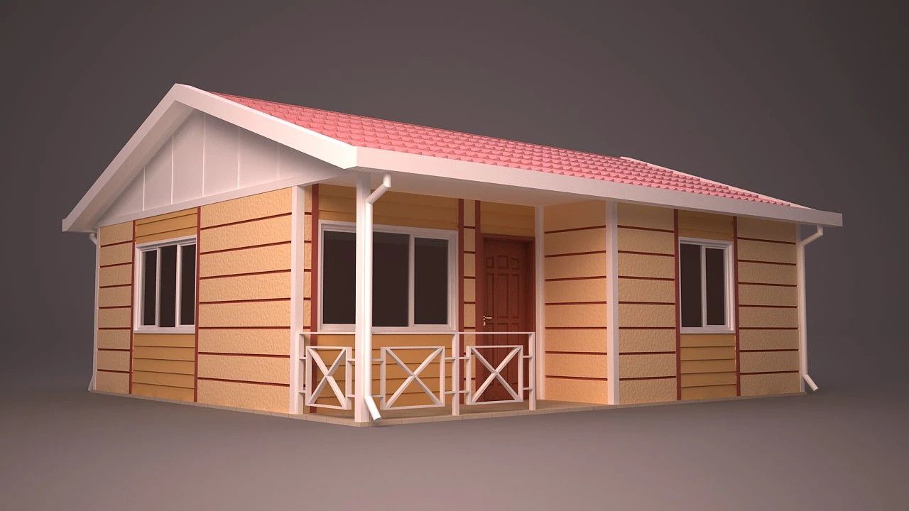 home 14 3D Model .c4d .max .obj .3ds .fbx .stl .blend