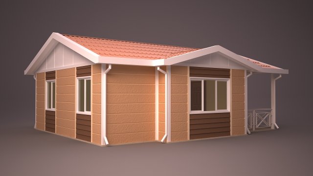 home 16 3D 模型 .c4d .max .obj .3ds .fbx .stl .blend 