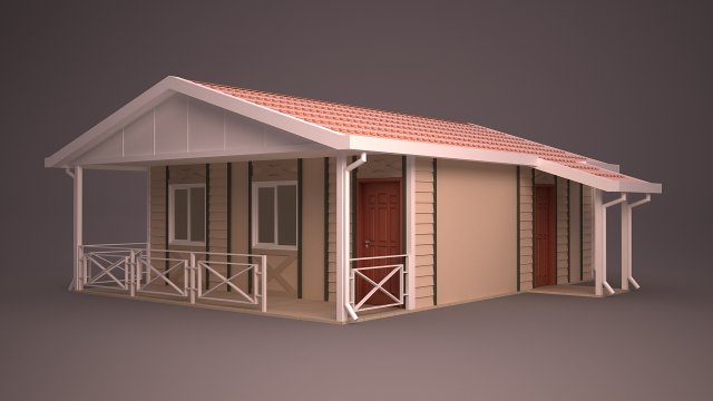 home 25 Modèle 3D .c4d .max .obj .3ds .fbx .stl .blend 